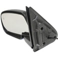 thumbnail image 2 of Mirror Compatible With 2003-2006 Cadillac Escalade 2007 Chevrolet Silverado 1500 Hd Classic Left Driver Side Heated Textured Black Kool-Vue, 2 of 7