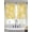 Yellow, variant on Orange Starfish Coastal Sheer Curtains 84 Inch Length 2 Panels Set, Shell Coral Summer Beach Nautical Ocean Voile Window Treatment Curtains Sheers Drapes for Bedroom/Living Room/Kitchen 52"x84"x2