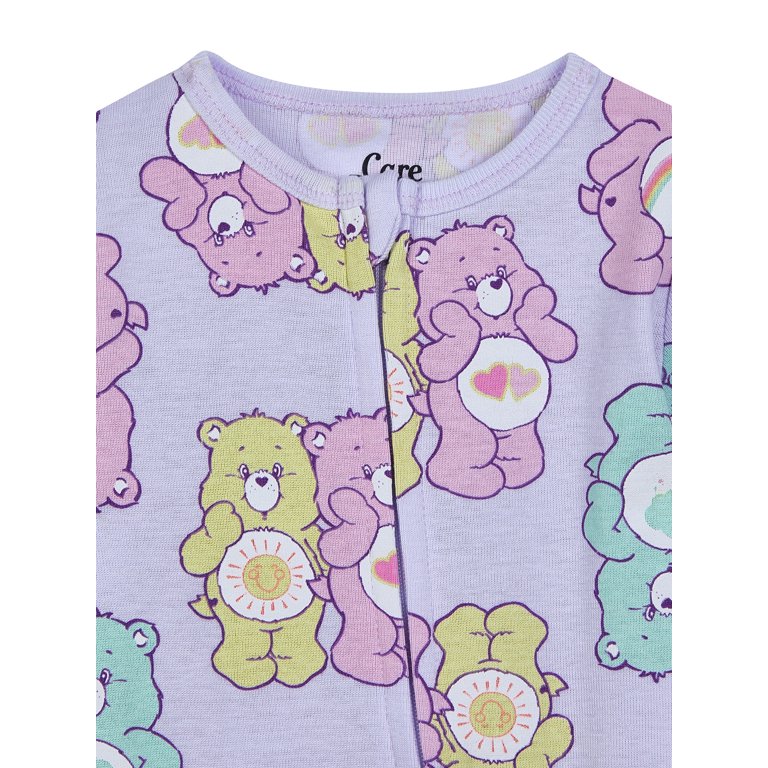 Care Bears Baby Two-Way Zip Footed Pajamas photo 3