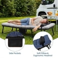 thumbnail image 6 of Camping Cot with  Mattress,Portable Cot Bed for Outdoor Sleeping Camping,Double Layer Oxford Foldable Padded Sleeping Cots for Home Travel Outdoor Indoor, 6 of 7