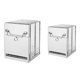 thumbnail image 5 of Eigraketly Estufa de barbacoa de acero inoxidable desmontable, reutilizable, lavable, resistente al calor, recargable, anticorrosivo, rejilla para quemador Kits de desorden para acampar Largo Eigraketly OD028966-01, 5 of 6