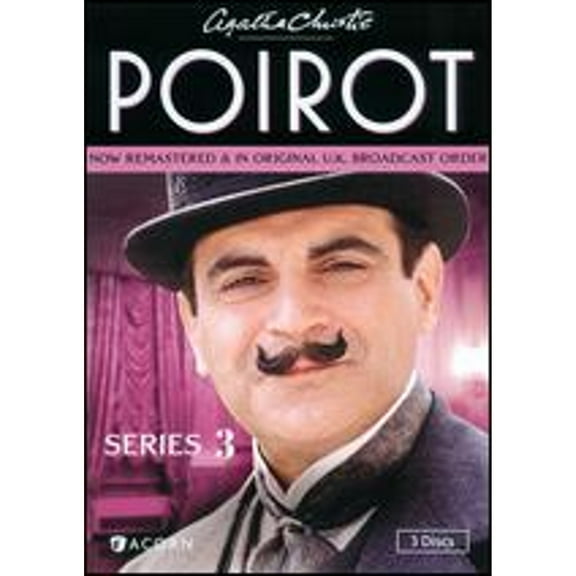 Pre-Owned Agatha Christie's Poirot: Series 3 [3 Discs] (DVD 0054961874491)