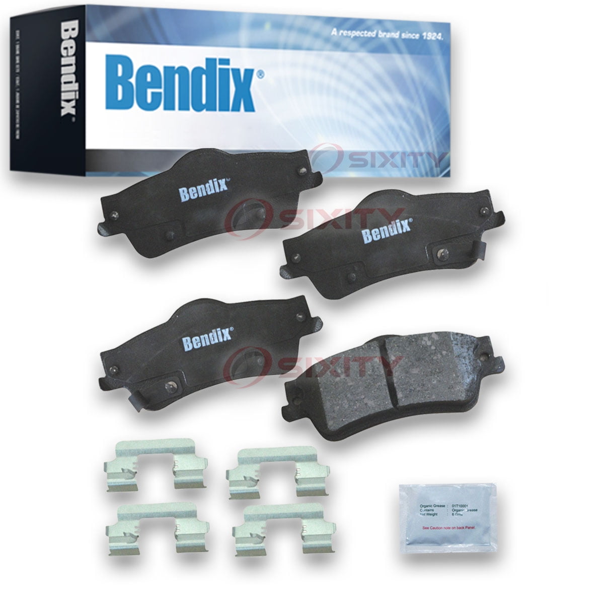 Disc Brake Pad Set Fits select: 2008-2009 PONTIAC G8, 2011-2016 CHEVROLET CAPRICE POLICE