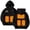 Black②, variant on Boys Girls Heart Graphic Heated Hooded Jacket Windproof Thermal Lined Daily Play Warm Winter Outer Coat for Kids