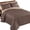 Brown, variant on Reversible Bedspread Set By Collections Etc.™