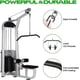 thumbnail image 3 of Barra desplegable con mango de goma, accesorio para máquina de cables, ejercicio y fitness, gimnasios en casa para desarrollo muscular, ejercicios de tríceps, músculos de la espalda, fuerza W, 3 of 5