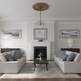 thumbnail image 5 of 47 5/8"OD x 2 3/4"P Milan Ceiling Medallion, Hand-Painted Rubbed Bronze, 5 of 6