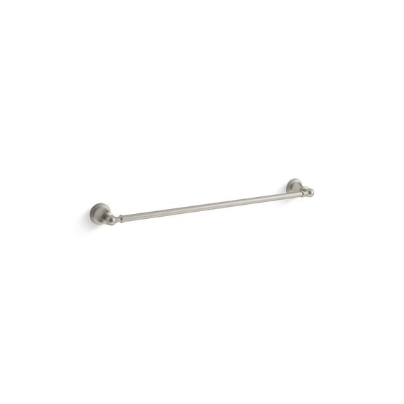 Capilano 24 In. Towel Bar In Vibrant Brushed Nickel