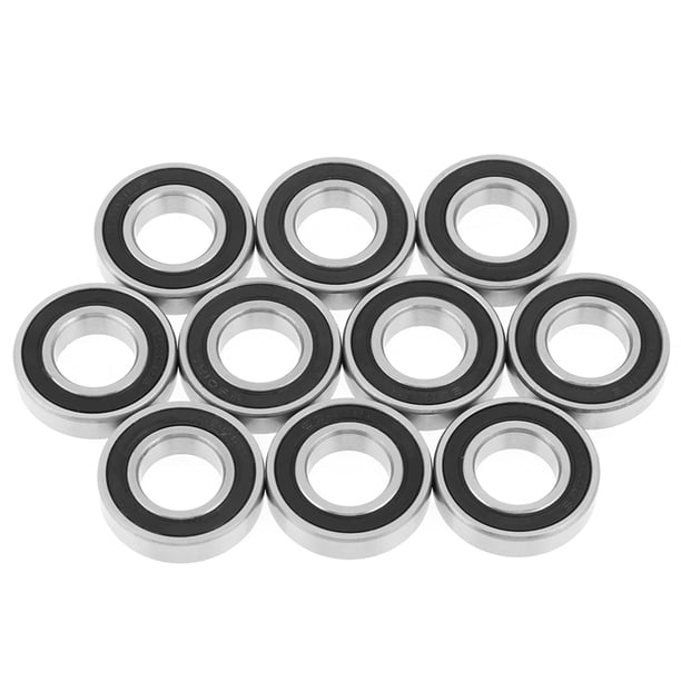 Rodamiento Sellado de Goma ANGGREK 10 Piezas 6901-2RS Rodamientos de Bolas 12x24x6mm