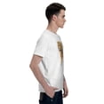 thumbnail image 4 of Tiger Men's T-Shirt Cotton 100% Summer Tops Fashion Casual Tiger Short Sleeves for Men Women Round Collar Top Tees, 4 of 6