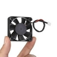 thumbnail image 4 of 1/2pcs Black color 5010 12V with PC 2-pin Small DC Brushless Fan CPU System Heatsink Cooling Cooler Mini Computer Fans 2PCS, 4 of 8