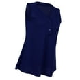 thumbnail image 4 of de La de La Del Cuello Cuello Flujos Sin . Azul 3XL, 4 of 9