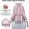 thumbnail image 5 of Laptop Backpack for Women, College School Travel Casual Daypack Bookbag,Work Shopping Bag Lightweight for Women Student Fits 15.6 Inch Laptop,Travel Bags for Women College, 5 of 7