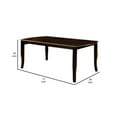 thumbnail image 5 of Luxury Wood Dining Table - Modern Design, Espresso Finish - Large Table for Dining Room Kitchen, 5 of 5