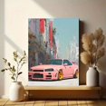 thumbnail image 6 of Nissan Skyline Sports Car Canvas Wall Art, Abstract Modern Auto Home Decor, 6 of 8