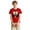 Z01-Red, variant on Ymyiu Boy Shirts Kids Toddler Boy Short Sleeve T Shirt Tees Baby Tops Summer Clothes 5T 6T,(Dark Green 5-6 Years)