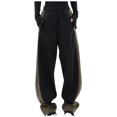 thumbnail image 2 of AOOCHASLIY Women Fall Pants Clearance Women's Casual Loose Sports Sweatpants Ankle Banded Trousers Gradient Fleece Pants, 2 of 5
