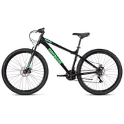 Mongoose Grafton Mountain Bike, 29- Inch Wheel, 21 Speed, Black