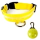 thumbnail image 1 of Collar para perros con luz, collar para perros con luz LED recargable, collar para perros con luz de seguridad ajustable con micro USB, 1 of 5