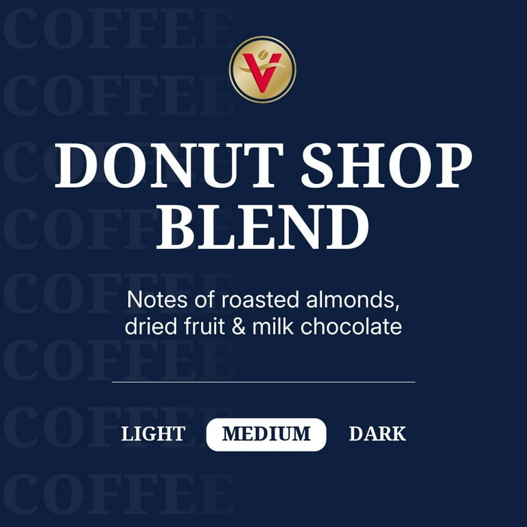 Victor Allen's Coffee Donut Shop Blend, Medium Roast, 200 Count, Single  Serve Coffee Pods for Keurig K-Cup Brewers