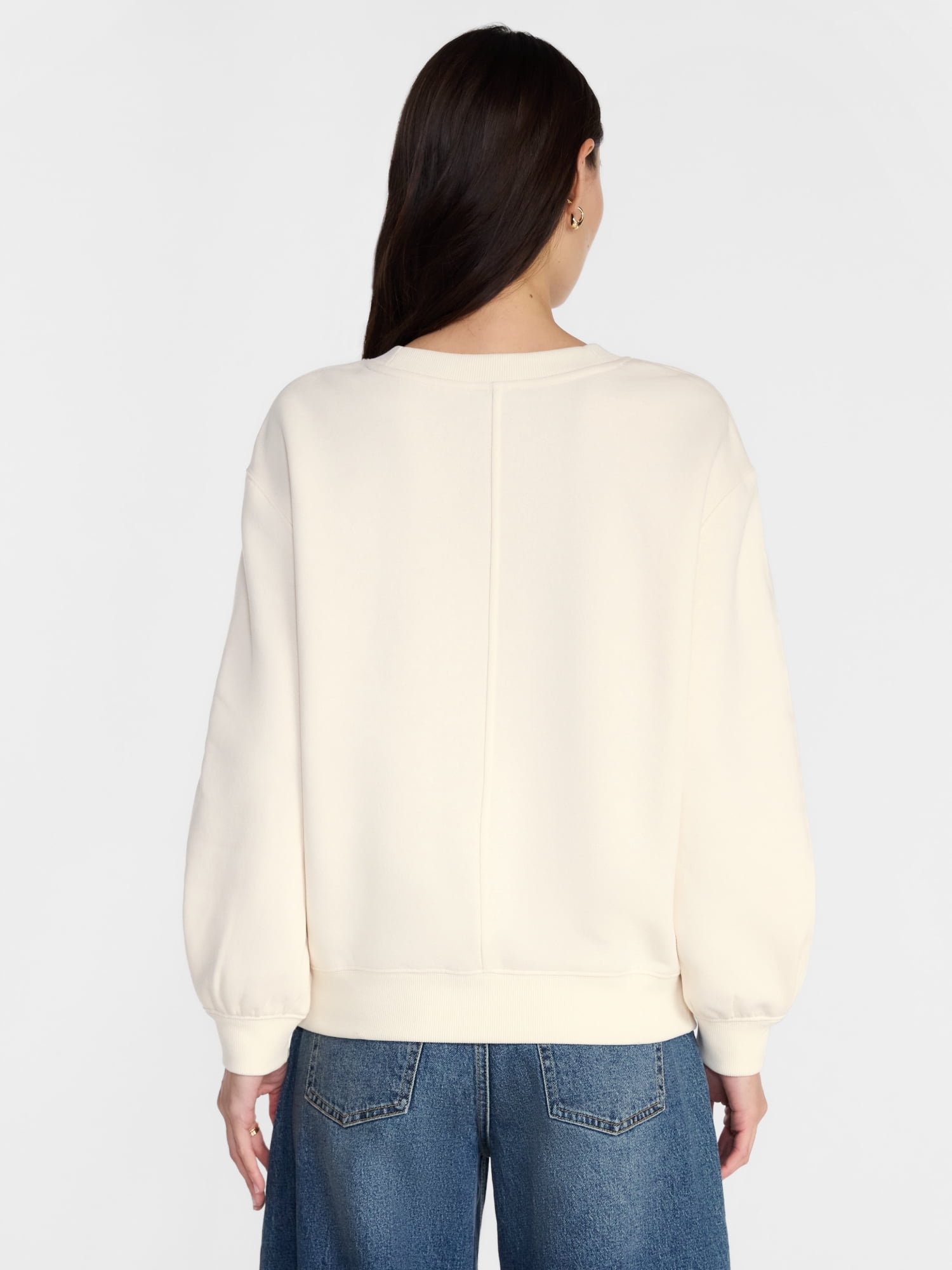 Scenario Women's and Women's Plus Crewneck Sweatshirt, Sizes XS-4X