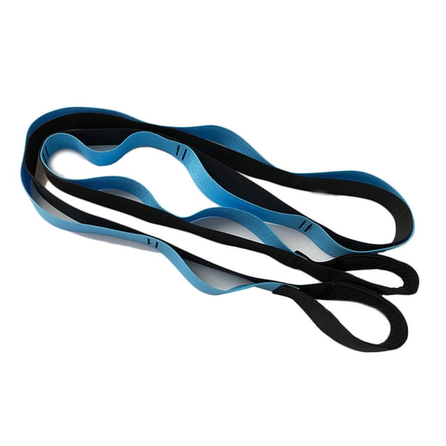 Multi-Loop Stretching Strap for Yoga, Pilates, Sports to Improve Posture, Increase Flexibility