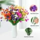 thumbnail image 3 of Flores Artificiales para Exteriores 8 Paquetes TUNC Color Púrpura 32 cm, 3 of 4