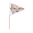 thumbnail image 1 of Peking Opera Head Coloré Weisuihe Cure-Dent Triangle Toppers de Cupcake Drapeau, 1 of 3