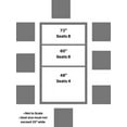 thumbnail image 5 of UMBUZO 60" Modern Dining Table, Wood, 5 of 7