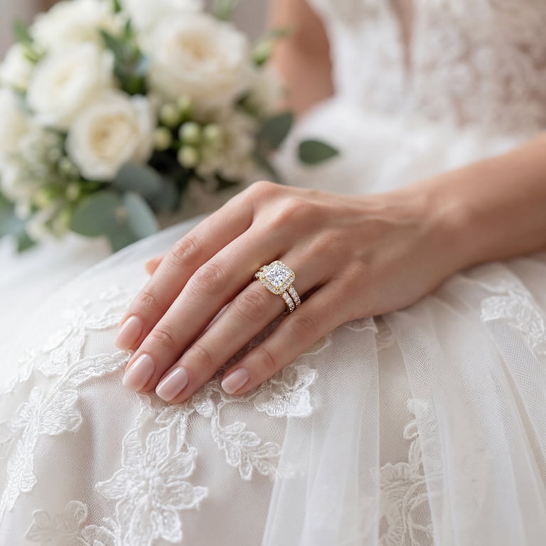 princess cut dress ring Princess Cut Engagement Rings Melanie Casey