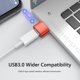 thumbnail image 4 of Adaptador OTG 6A Type-C a USB3.0 Convertidor para PC (1 pieza) Naranja, 4 of 7