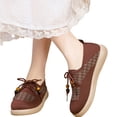 thumbnail image 5 of Willtoo Womens Casual Sneakers Lace Up Slip On Comfortable Walking Shoes Breathable Lightweight Flat Shoes Daily Wear, 5 of 6