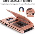 thumbnail image 6 of Design for Samsung Galaxy S8 Plus/S8+ Wallet Case,PU Leather Phone Cases with Screen Protector Card Holder,Stand Flip Shockproof Flip Protective Cover for Glaxay S8plus S 8 8plus Rose Gold, 6 of 6