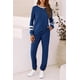thumbnail image 5 of Conjunto Deportivo PRETTYGARDEN Mujer 2 Piezas Azul a Rayas Talle M, 5 of 7