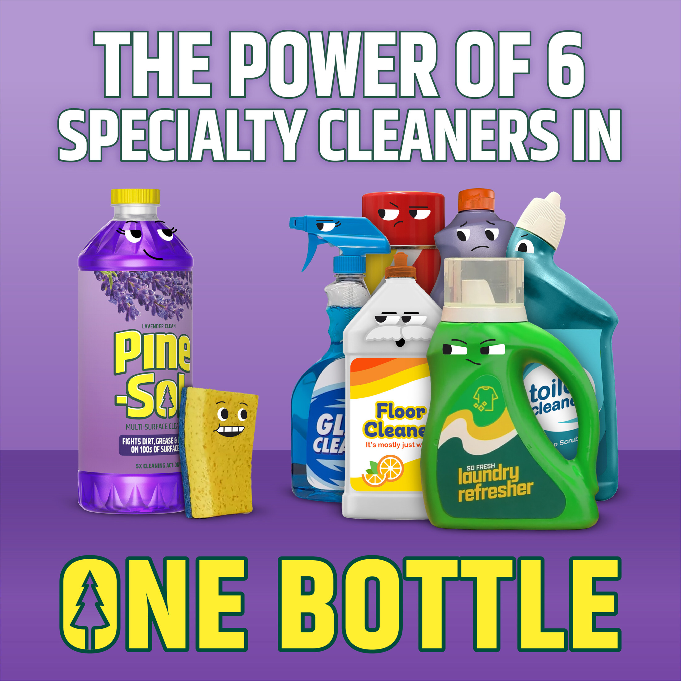 Pine-Sol Lavender Clean Multi-Surface Cleaner, 60 fl oz photo 4