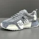 thumbnail image 3 of Zapatillas deportivas para Hombre, zapatos De plataforma De malla verde, informales, De Color sólido, a la moda, para las cuatro estaciones, novedad De 2024, 3 of 4