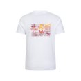 thumbnail image 2 of Mountain Warehouse Mens St Ives Printed Natural T-Shirt, 2 of 4