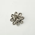 thumbnail image 2 of Minnieouse Bufanda anillo elegante oro plata bufandas Pin aleación Vintage moderno exquisito envoltura abrazadera regalos para mujeres joyería pañuelo Accesorios de disfraces plata Minnieouse AP004597-02, 2 of 6