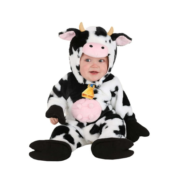 Infant Deluxe Plush Spotted Cow Costume