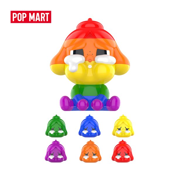 POP MART-figura del Desfile del orgullo CRYBABY, edición limitada a 2 piezas por pedido