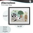 thumbnail image 4 of Stupell Industries Cottage Down At The Farm Black Framed Print Under Glass, 16 x 13, by Carla Daly, 4 of 8