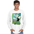 thumbnail image 5 of Cool Popeye Raised By the Hustle Men's Long Sleeve Tee T Shirt Brisco Brands L, 5 of 6