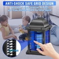 thumbnail image 4 of MaiRuiSi Bug Zapper, Mosquito Killer, Electric Fly Zapper, 1 Acre Coverage, Hanging, Black, 4100V,1 Count, 4 of 5
