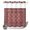 Reddish Brown, variant on No Hook Shower Curtain, Blue Boho Shower Curtains for Bathroom with See Through Top Window, Vintage Ethnic Tribe Abstract Art Floral Waterproof & Washable Bath Curtain 60"x72"