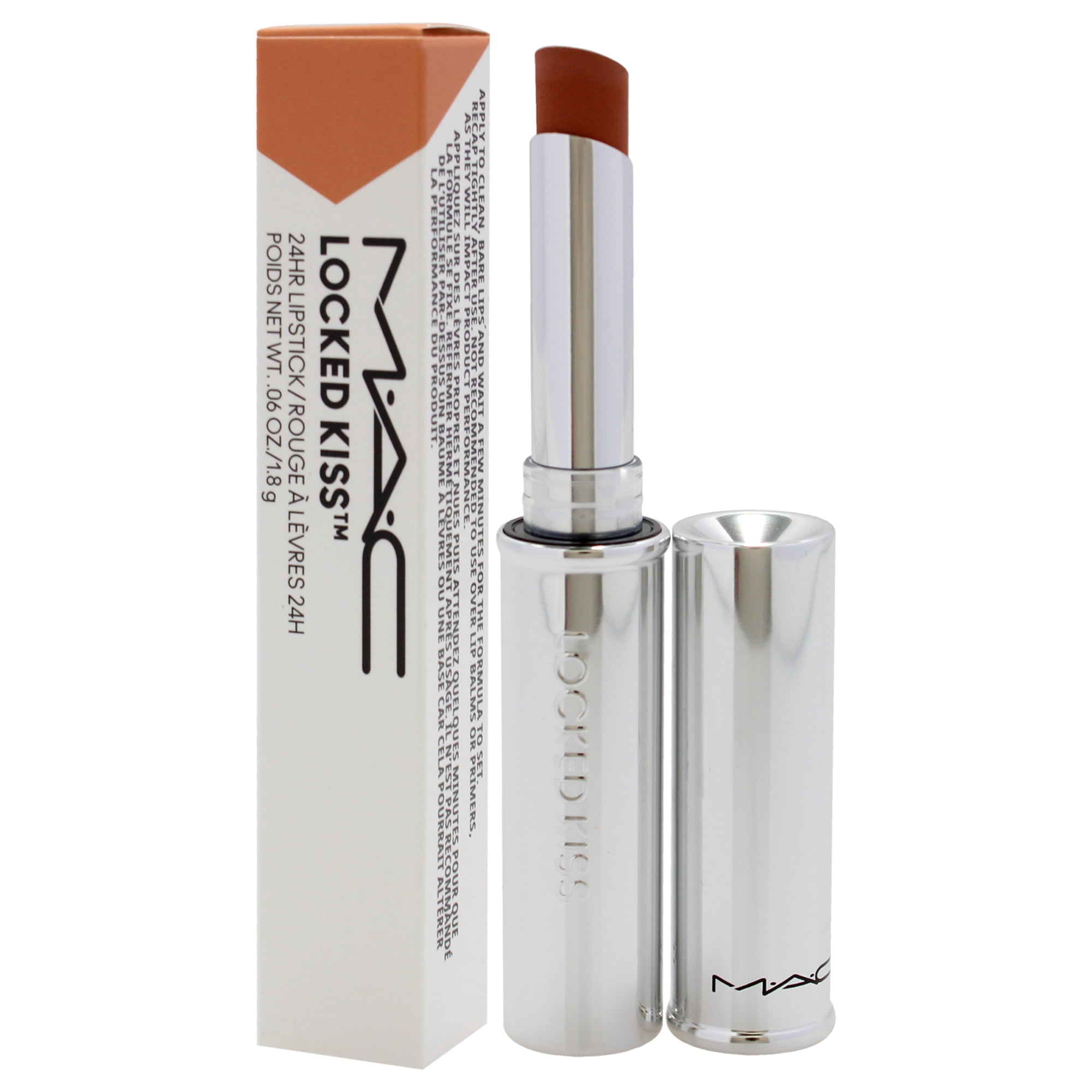 MAC Locked Kiss 24 Hour - Teaser , 0.06 oz Lipstick