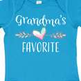 thumbnail image 4 of Inktastic Grandmas Favorite Heart Grandchild Boys or Girls Baby Bodysuit, 4 of 5