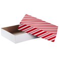 thumbnail image 2 of Hallmark 19" Extra-Large Holiday Blanket Box (Peppermint Stripe), 2 of 3