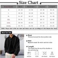 thumbnail image 4 of Men's Winter Solid Color Lapel Loose Long Sleeve T-Shirt, Henley Button Up Sport Top for Casual Wear, Gym and Lounge Style,Blue,2XL, 4 of 6