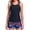 Jungle+Black, variant on RELLECIGA Women's Swimwear Scoop Neck Tankini Tops with Shorts Swimsuit for Women two piece bathing suits Turquoise Floral Green Size XL