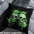 thumbnail image 2 of Castle Fairy Gothic Skull Fabric by the Yard 2 Yards for Teens,Chic Flower Room Decor Fabric by the Yard,Happy Halloween Sewing Fabric,Super Cozy Room Decor, 2 of 6